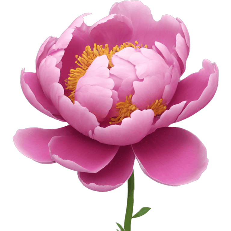 Peony emoji