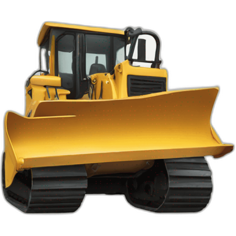 Bulldozer emoji