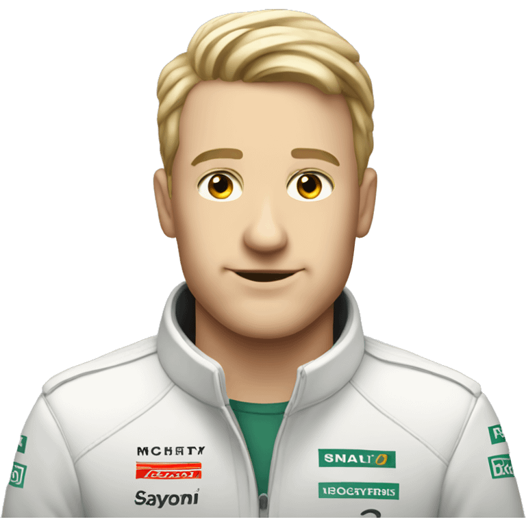 white formula one emoji