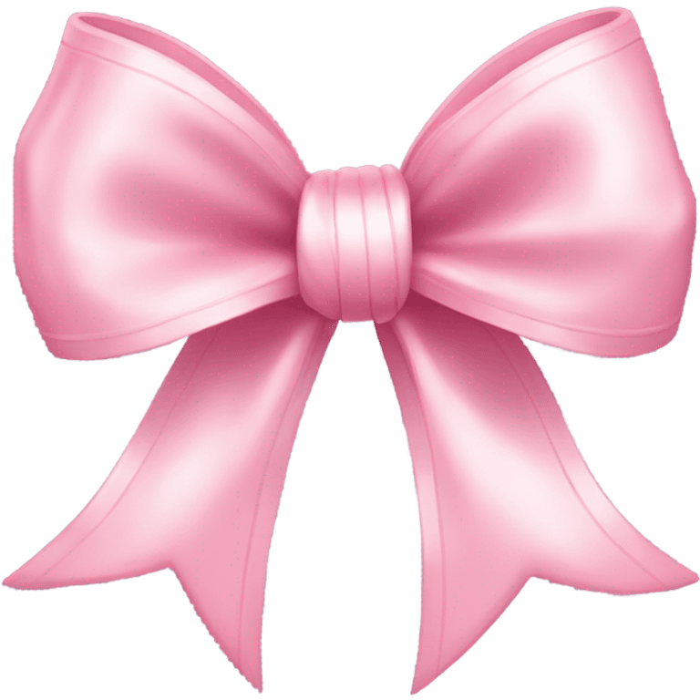 Light pink bows emoji