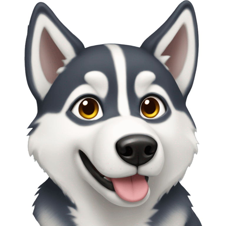 Husky emoji