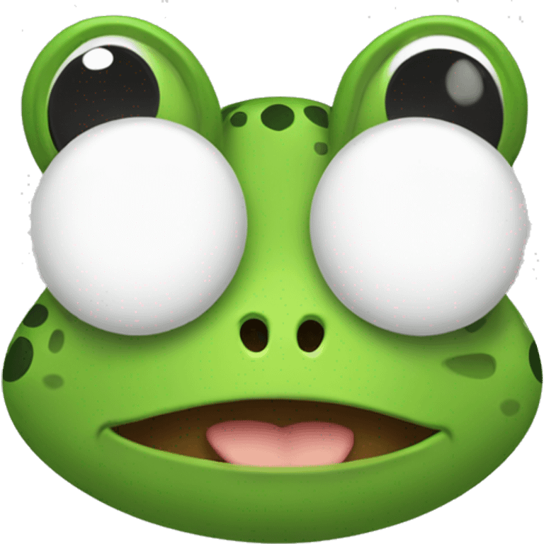 Frog in the plane to Barcelona.
 emoji