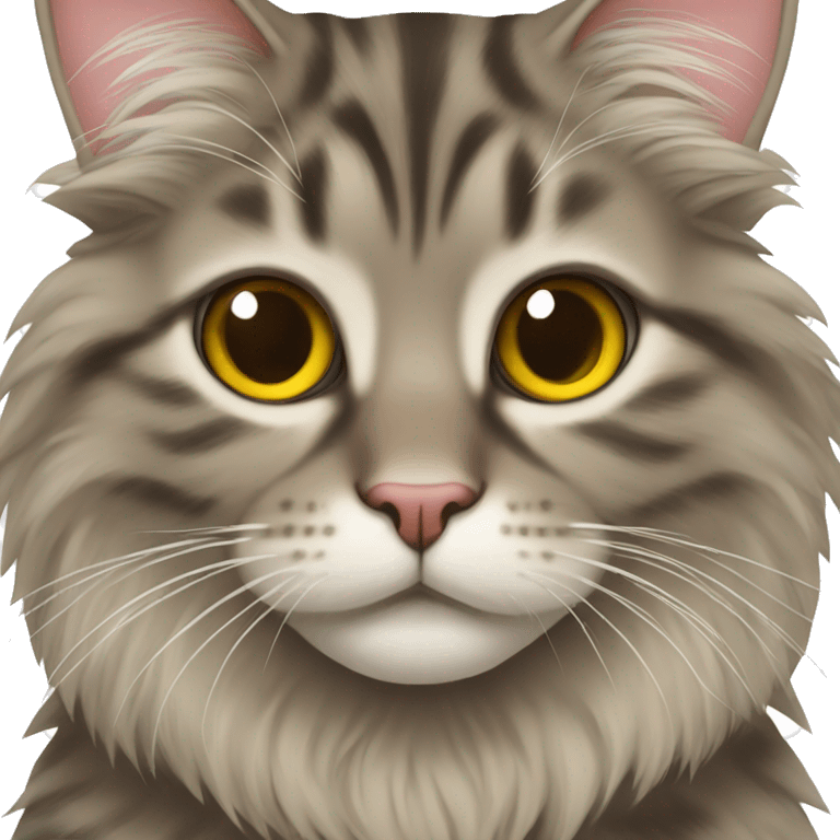 Maincoon cat emoji