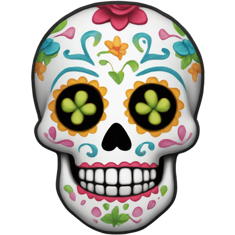 Sugar skull emoji