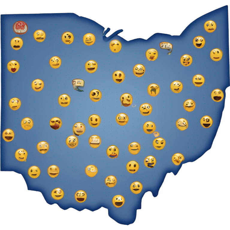 ohio map emoji