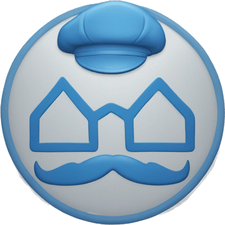 Blue Verification badge  emoji