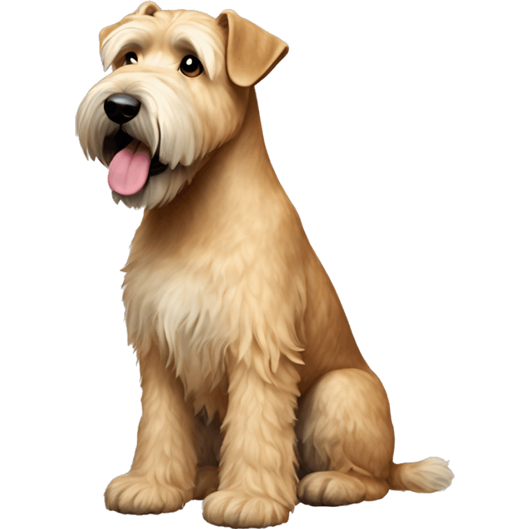 wheaten terrier  emoji