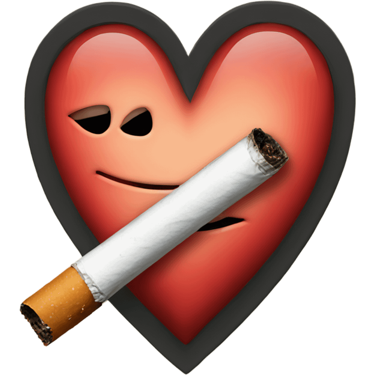 heart and cigarette emoji