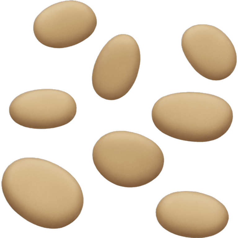 five pebbles  emoji