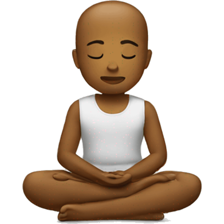 Meditando emoji