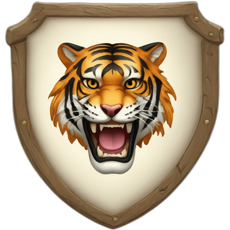 Coat of arm of Tiger  emoji