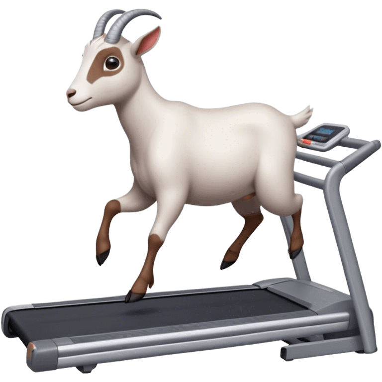 Goat on a treadmill  emoji