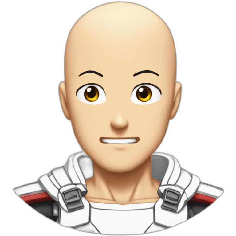 Saitama from one punch man emoji