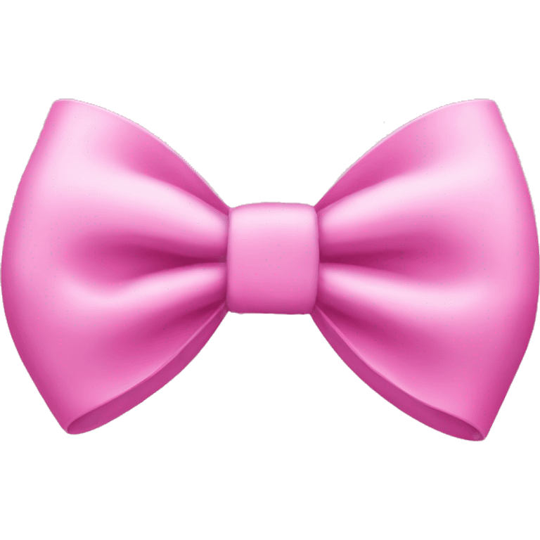 Bow pink emoji