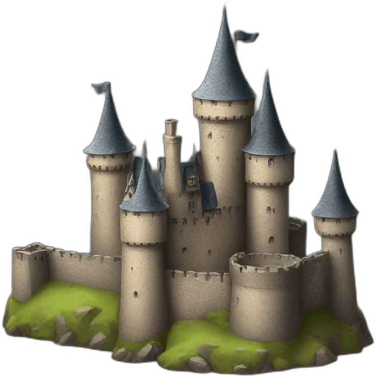 Howarts castle emoji