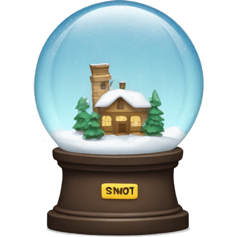 Snow globe  emoji