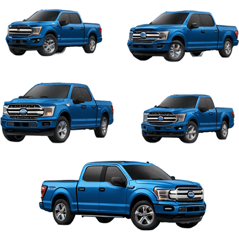 Blue 2021 f150 emoji