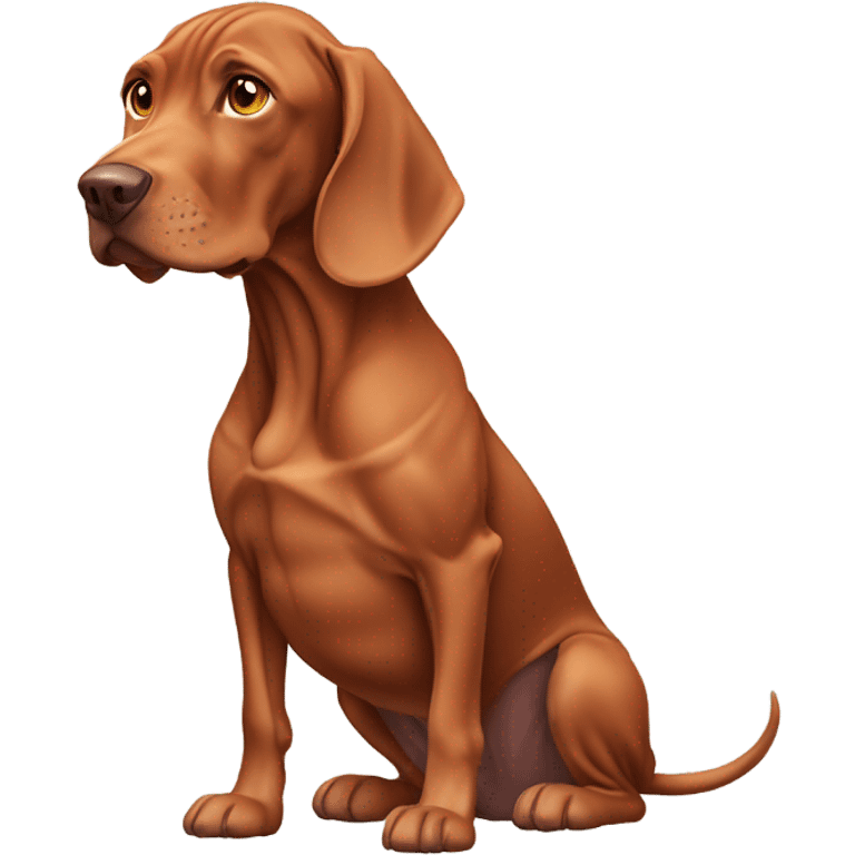 A Magyar vizsla, the Hungarian dog breed  emoji