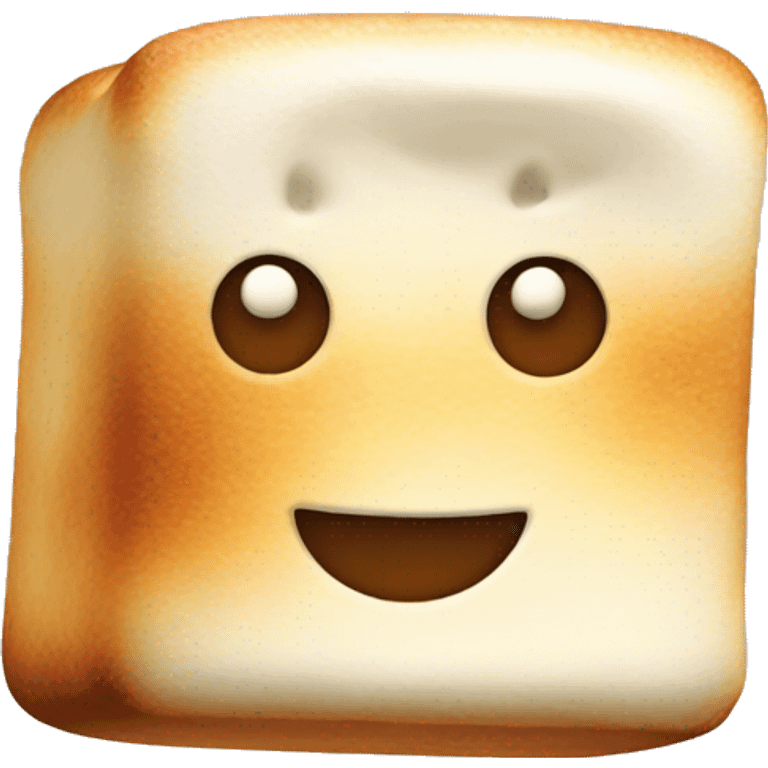 Toasted marshmellow emoji