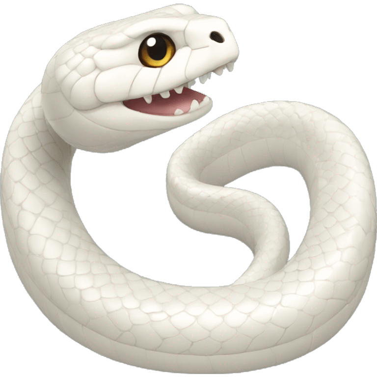  White Snake emoji