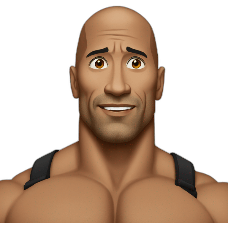 The rock emoji