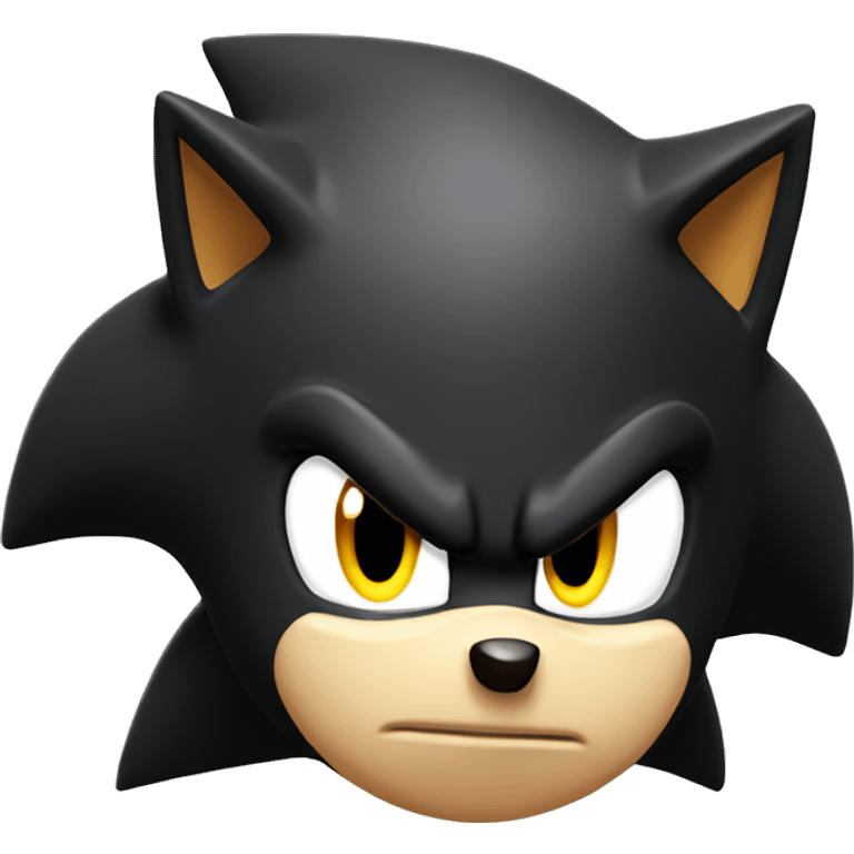 Shadow the hedgehog iOS  emoji