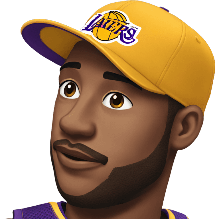 cap lakers  emoji