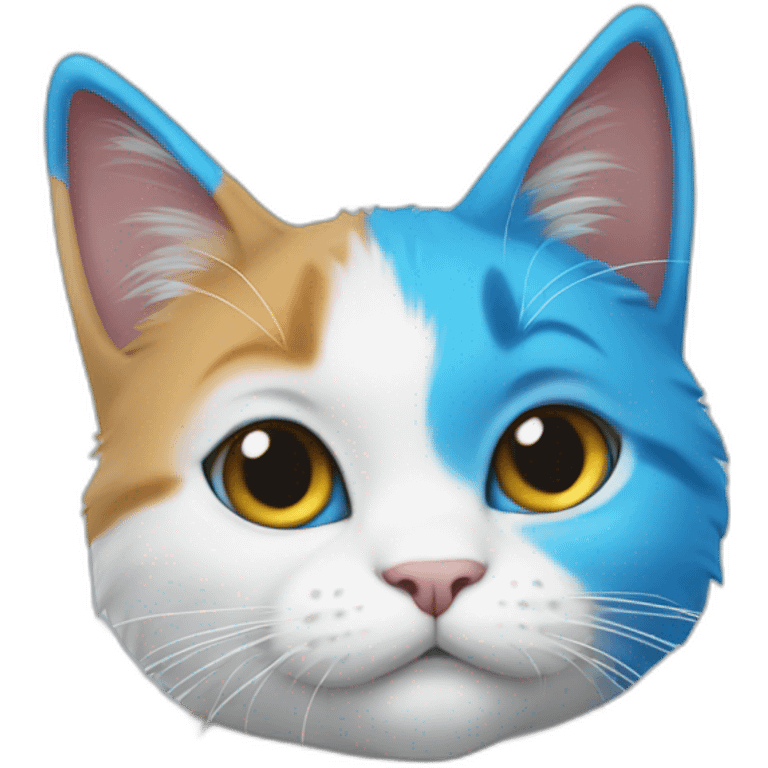 smurf cat we live we lie we love emoji