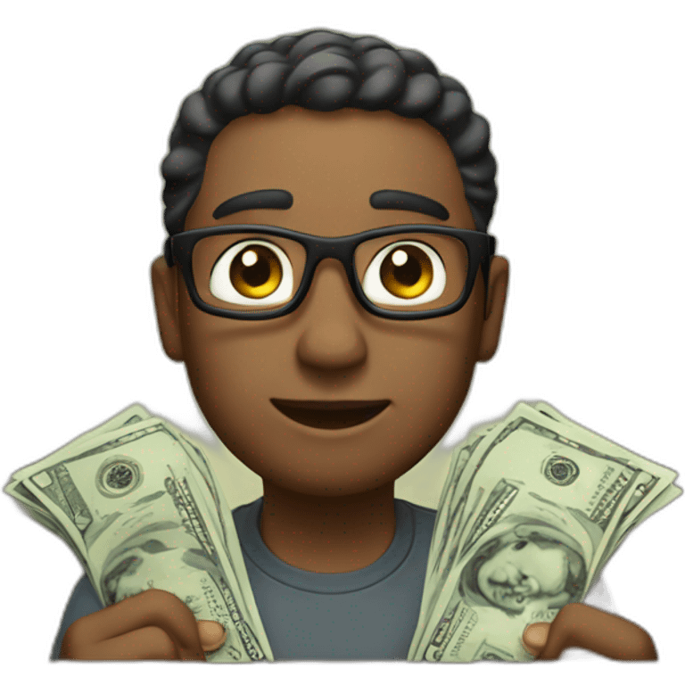 🧑‍💻 doing money emoji