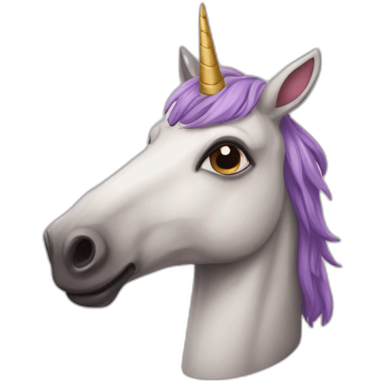 Caca licorne emoji