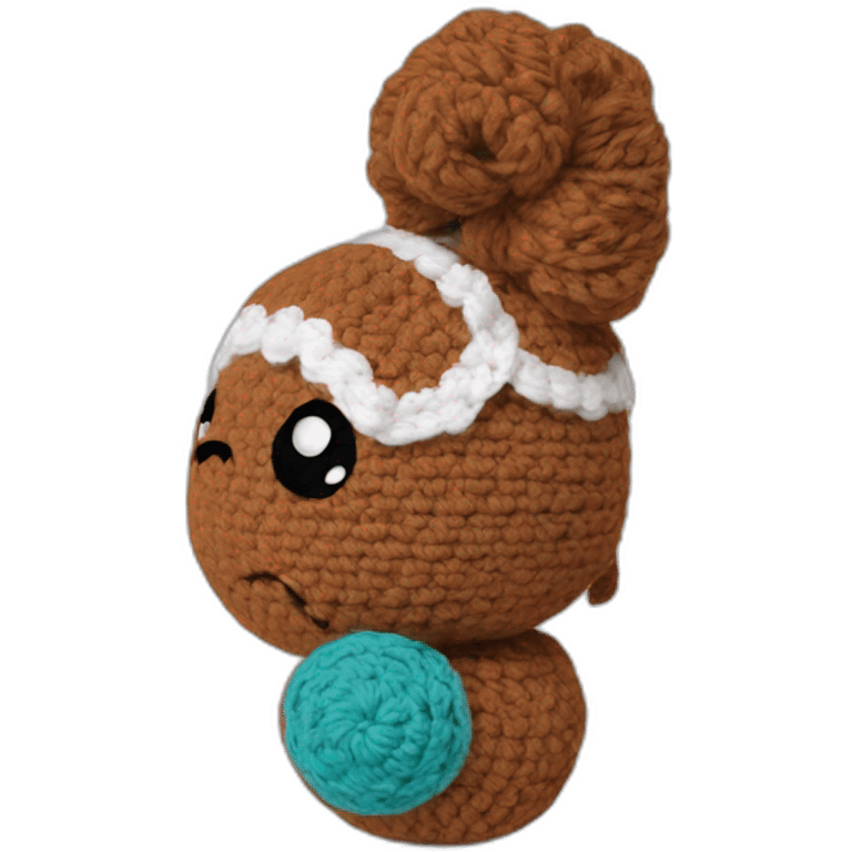 Crochet plushie emoji