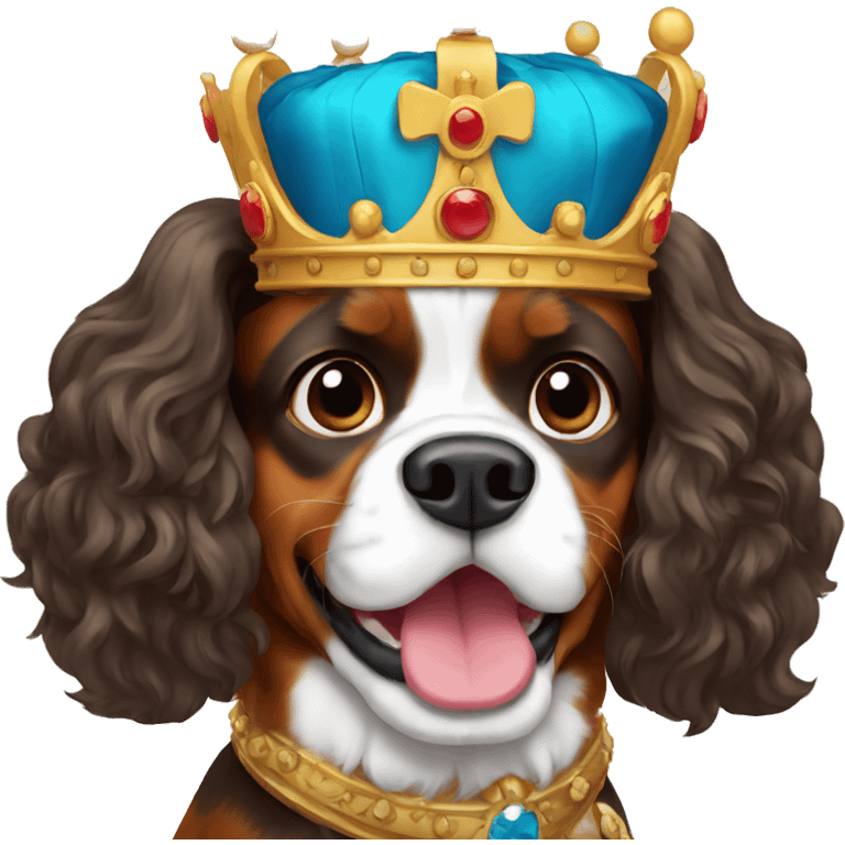 King Charles is surprised emoji