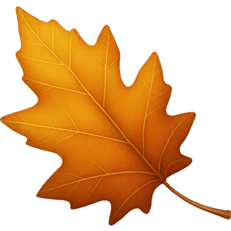 Fall leaf  emoji