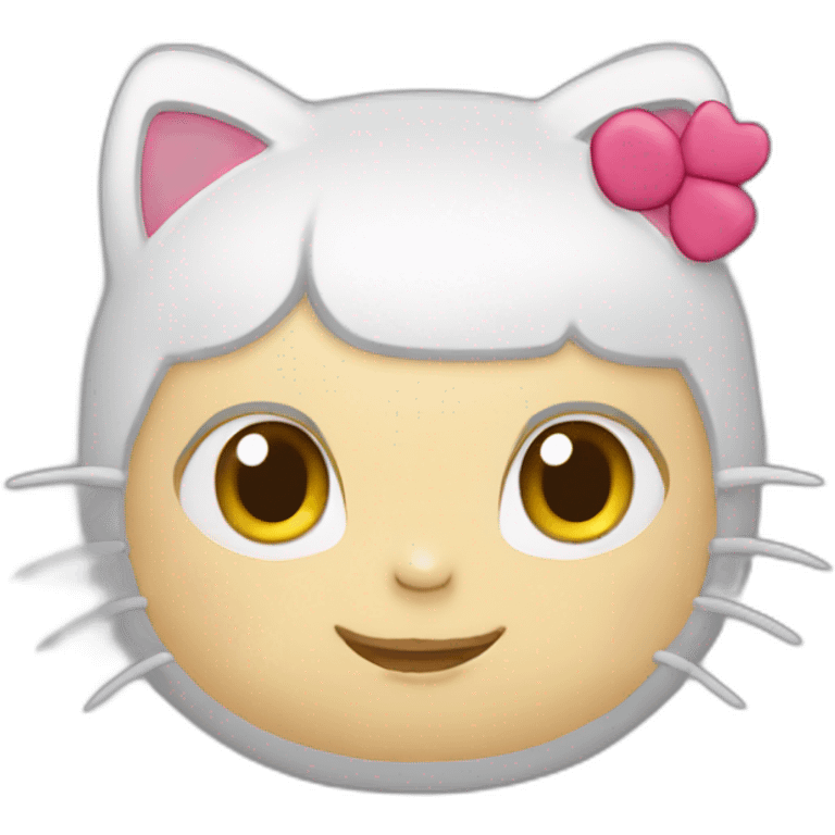 Putin is hello kitty emoji