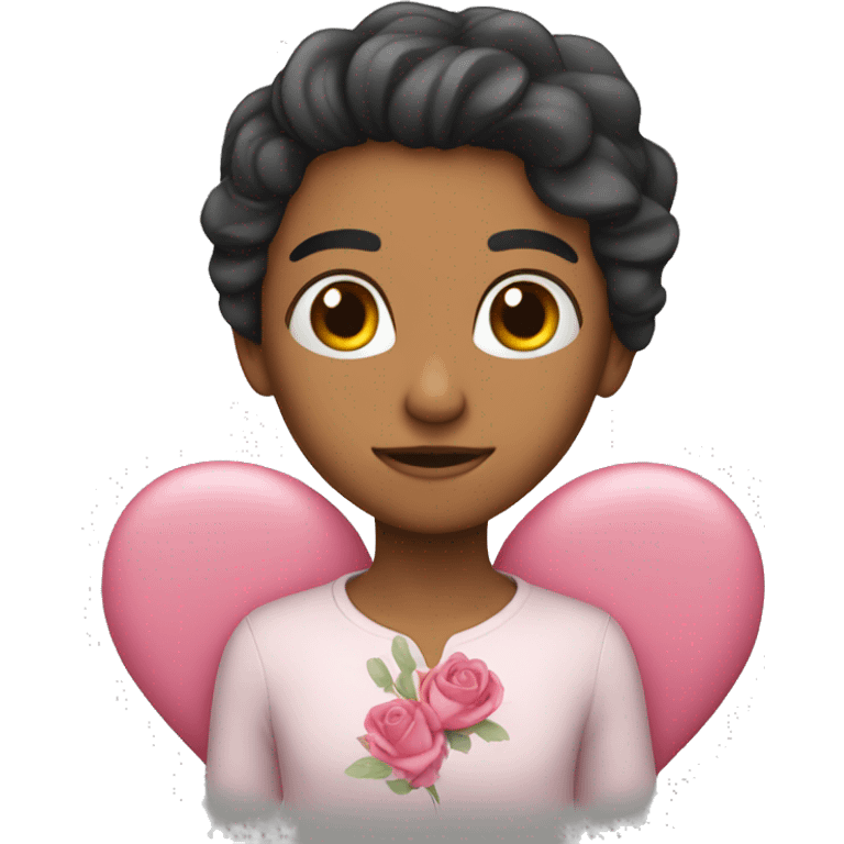 corazón rosa emoji