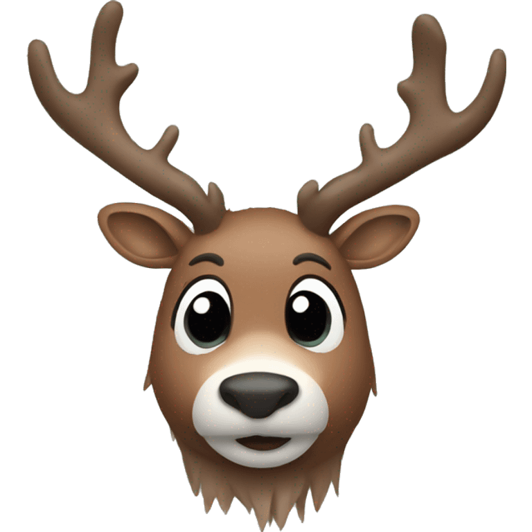 Reindeer emoji