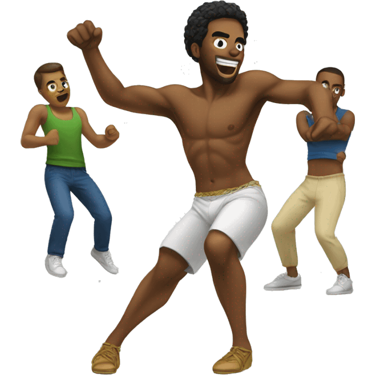 Dance battle in brazil emoji