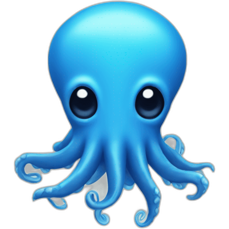 blue squid emoji