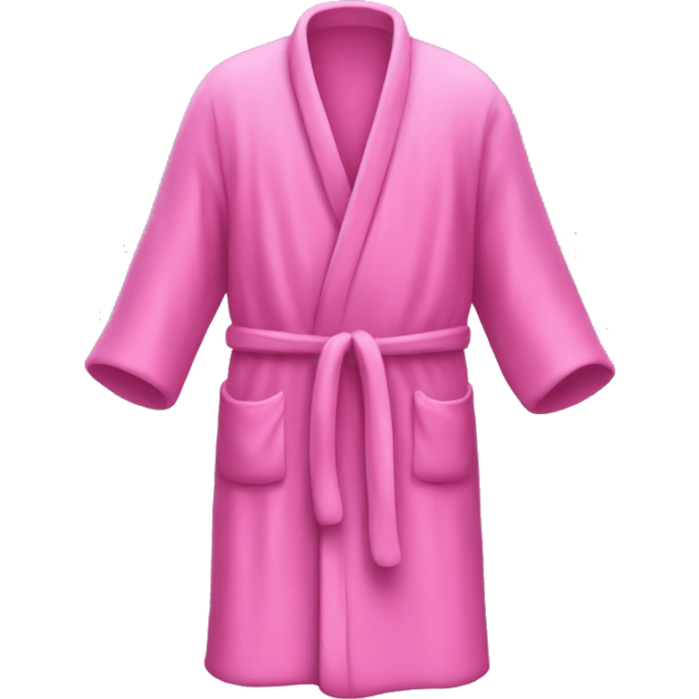 Pink robe  emoji