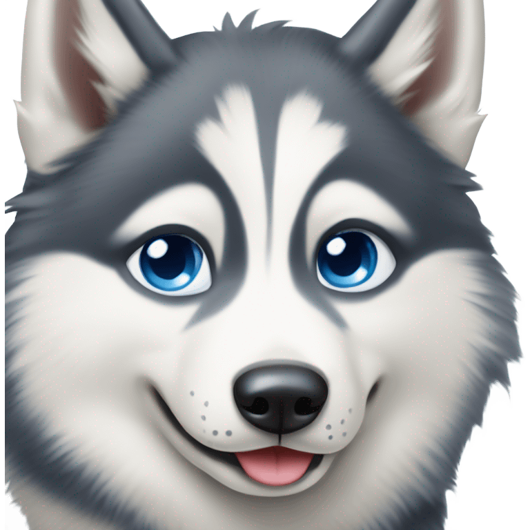 husky emoji