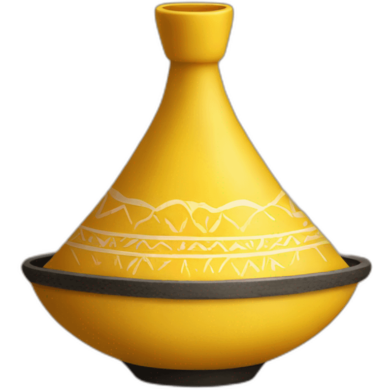 yellow open tajine emoji