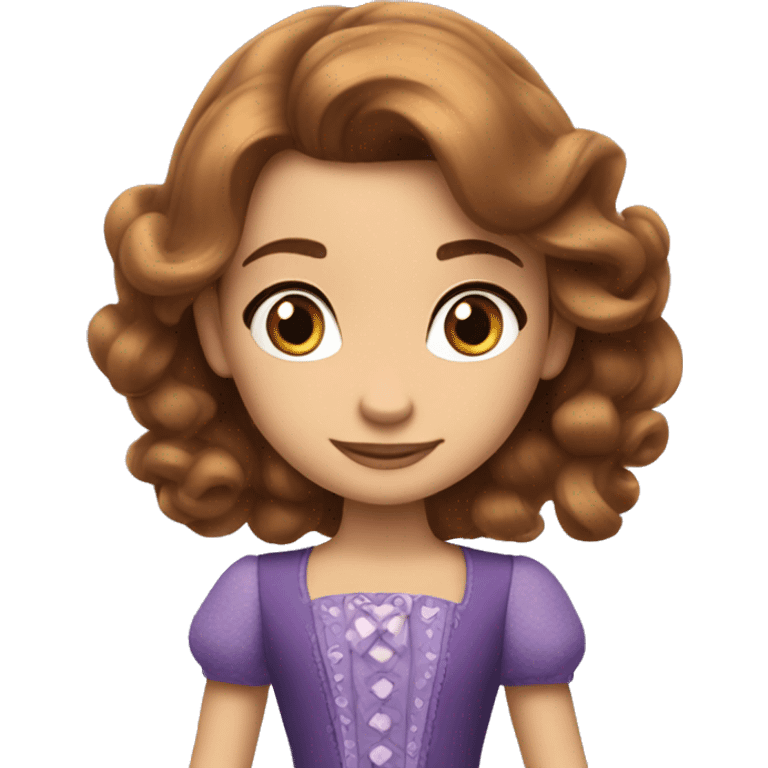 Sofia the first emoji