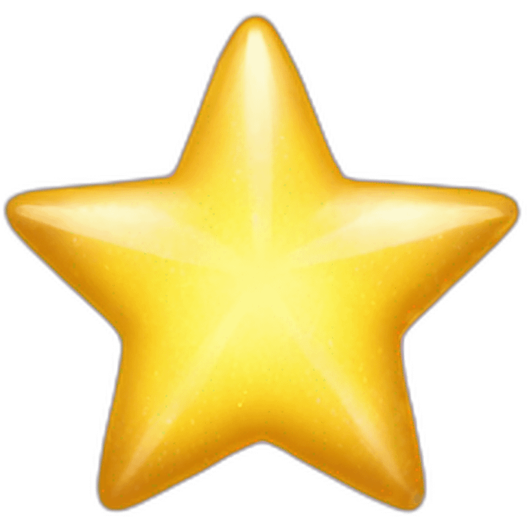 magic yellow star emoji