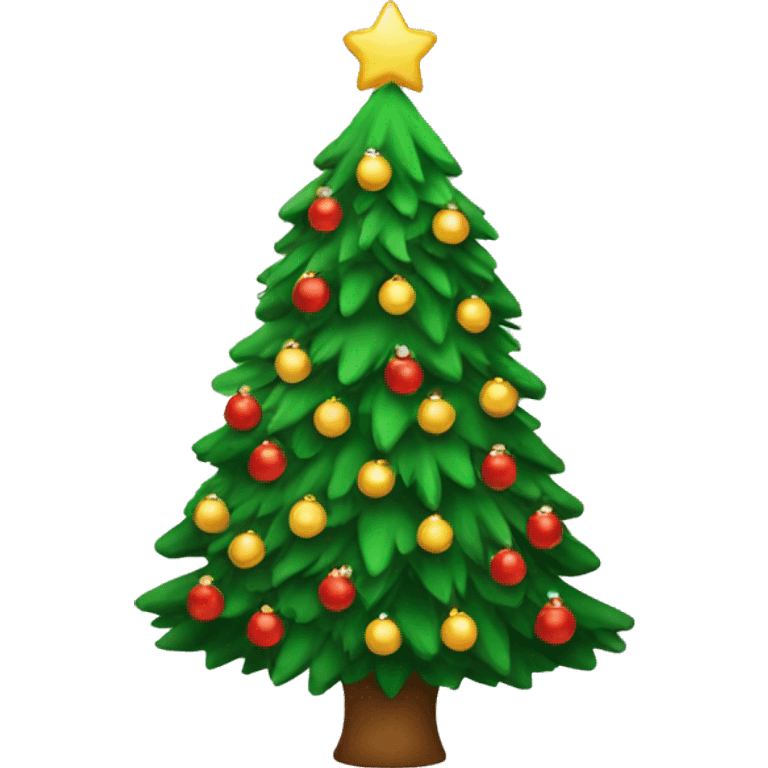 Christmas tree emoji