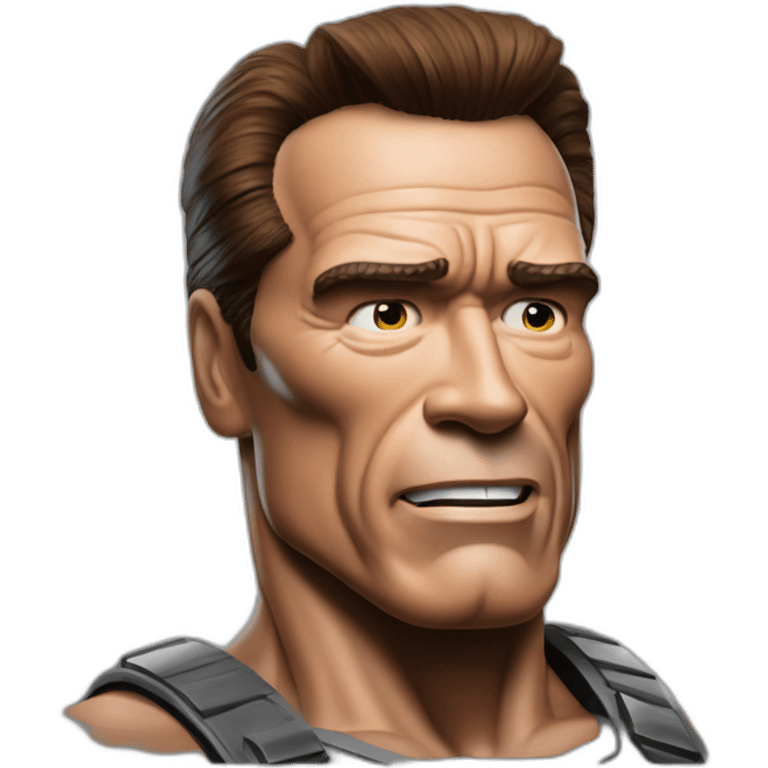 arnold schwarzenegger in total recall movie emoji