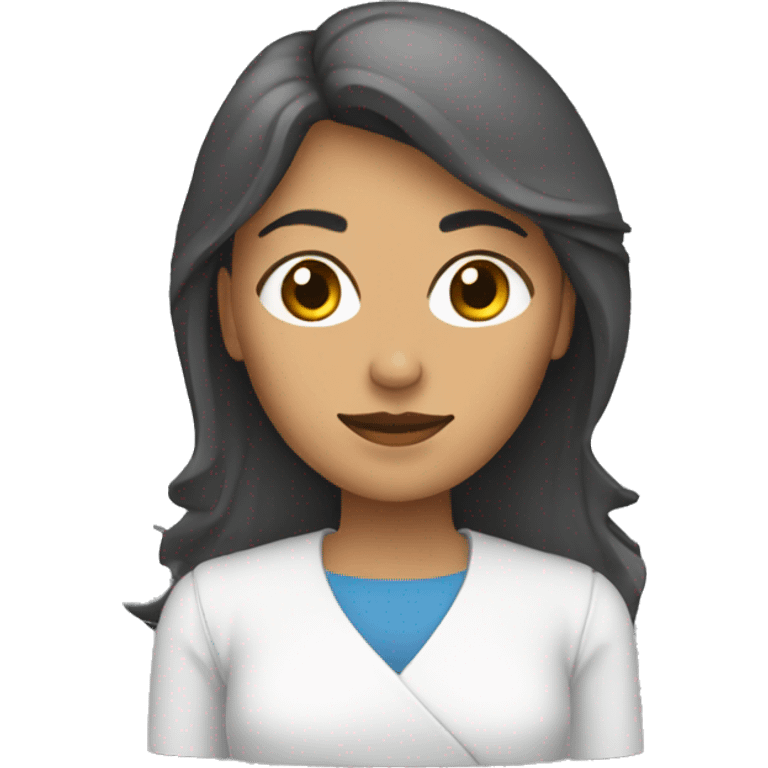 mujer de brazos cruzados emoji