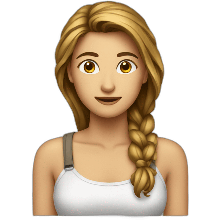 Homme sur femme emoji