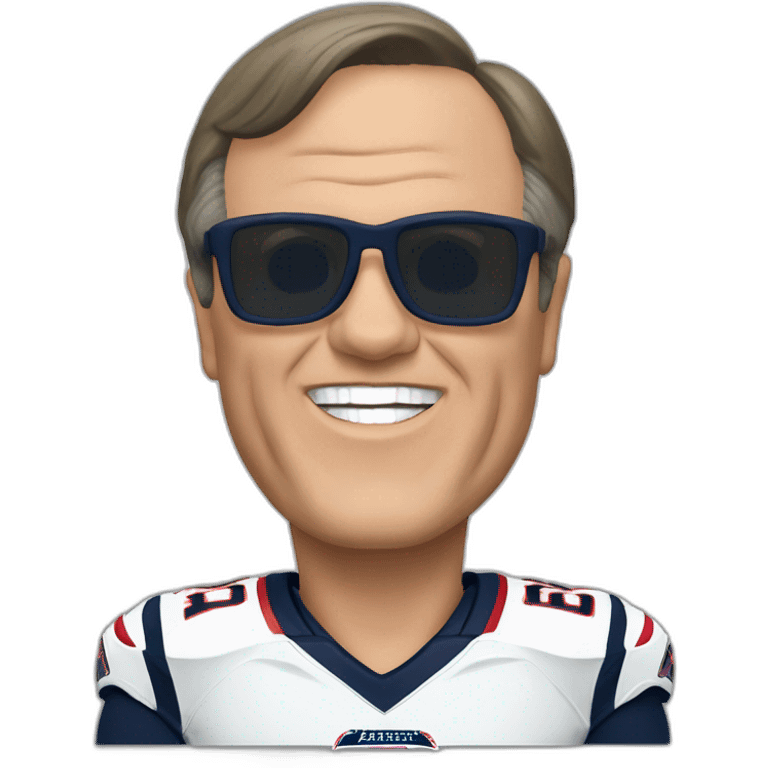 bill belichick, new england patriots emoji