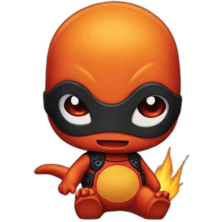 Charmander disguise dead-pool emoji