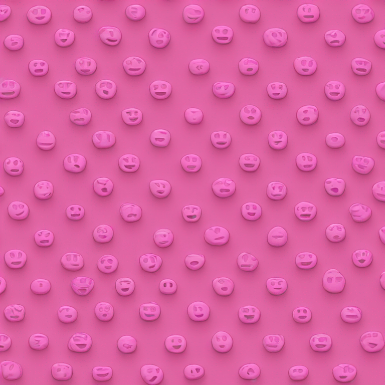 Pink emoji